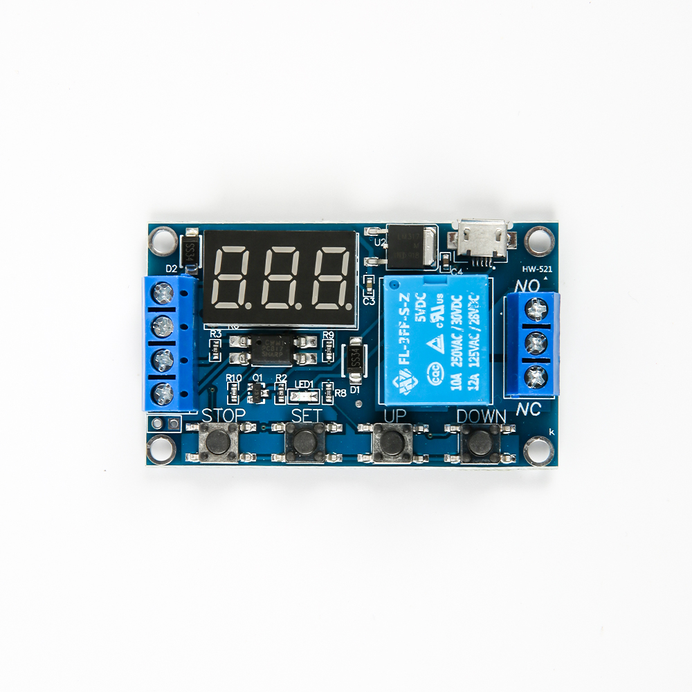 1-канальный релейный модуль задержки времени